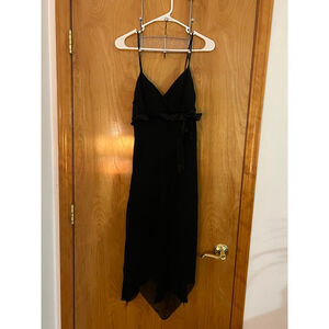 Studio Y Black Midi Dress Juniors Size 13 EUC